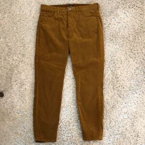 J Crew women’s Tan Corderoy Pants, Size 29